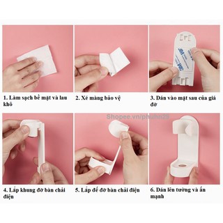 Gía Đỡ Bàn Chải Đánh Răng Điện