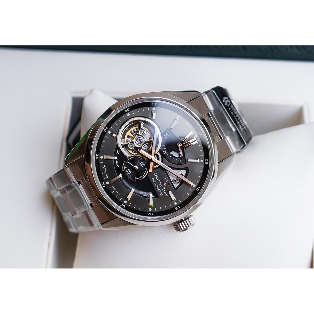 Đồng hồ nam Orient Star 2019 Semi Skeleton RE-AV0004N00B - Máy Automatic - Kính Sapphire