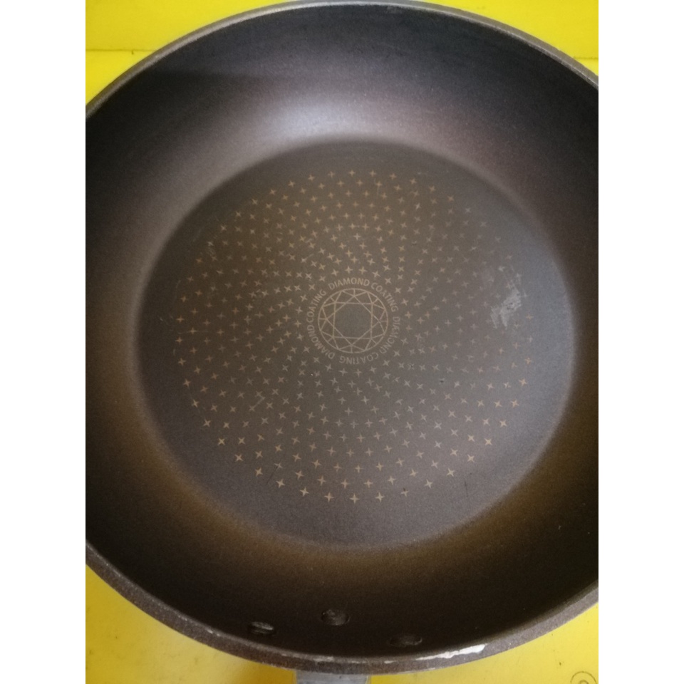 Chảo chống dính nội địa Nhật, size 26cm, cao 6cm (mã 838KT), Không dùng từ