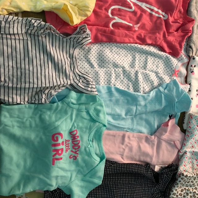 Bodysuit bé trai và gái từ 0-24m