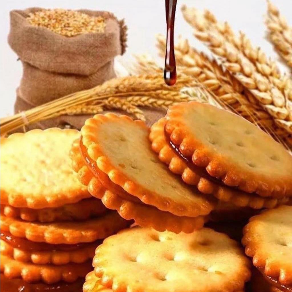 Bánh quy trứng muối Đài Loan gói 180g- 500g