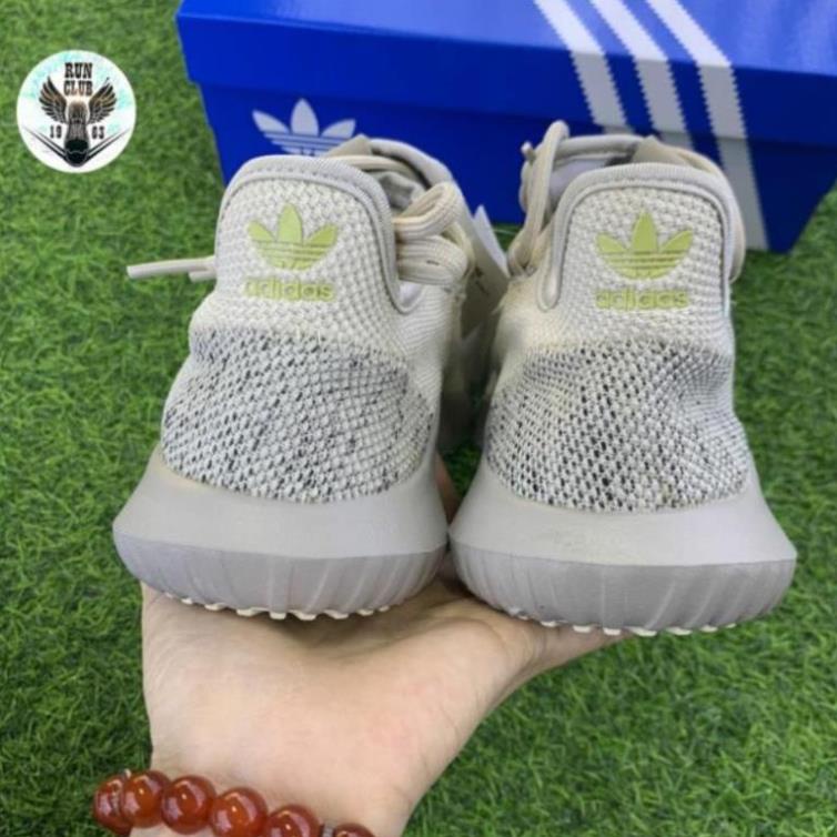 giầy thể thao Tubular shadow xám nâu thời trang nam nữ x ! : ' .j . . '