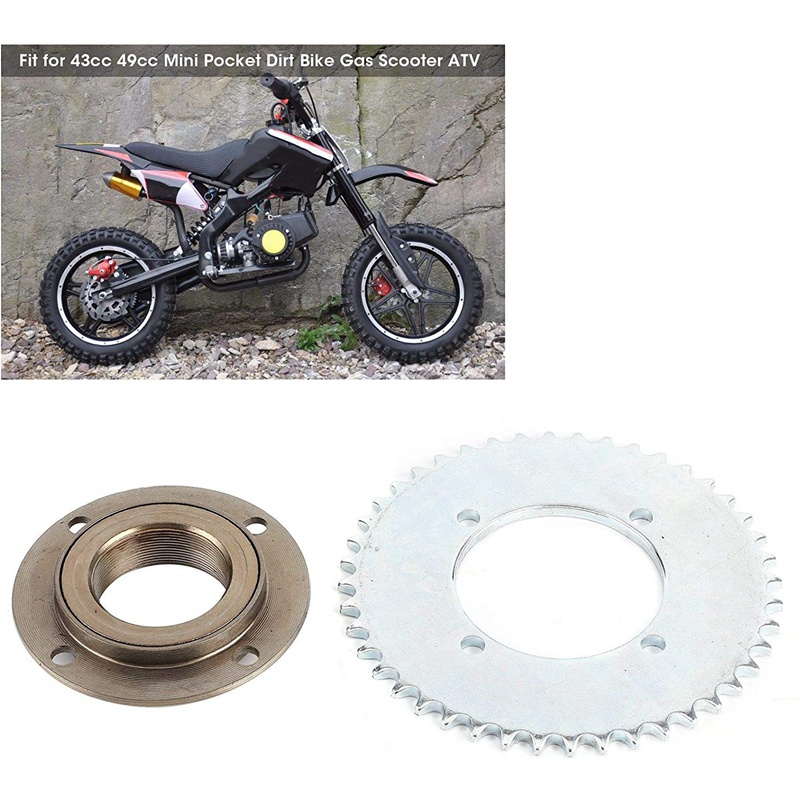 Líp Sau Không Răng 78mm + T8F 44T 54mm Cho Xe Tay Ga 43Cc 49Cc