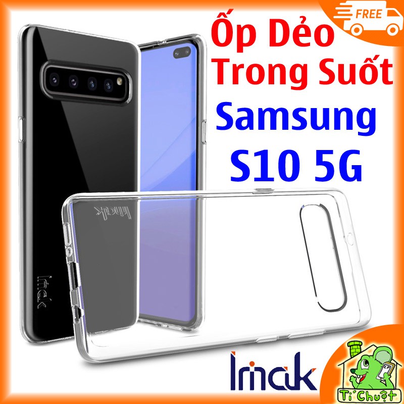 Ốp lưng Samsung S10 5G iMak Dẻo trong suốt