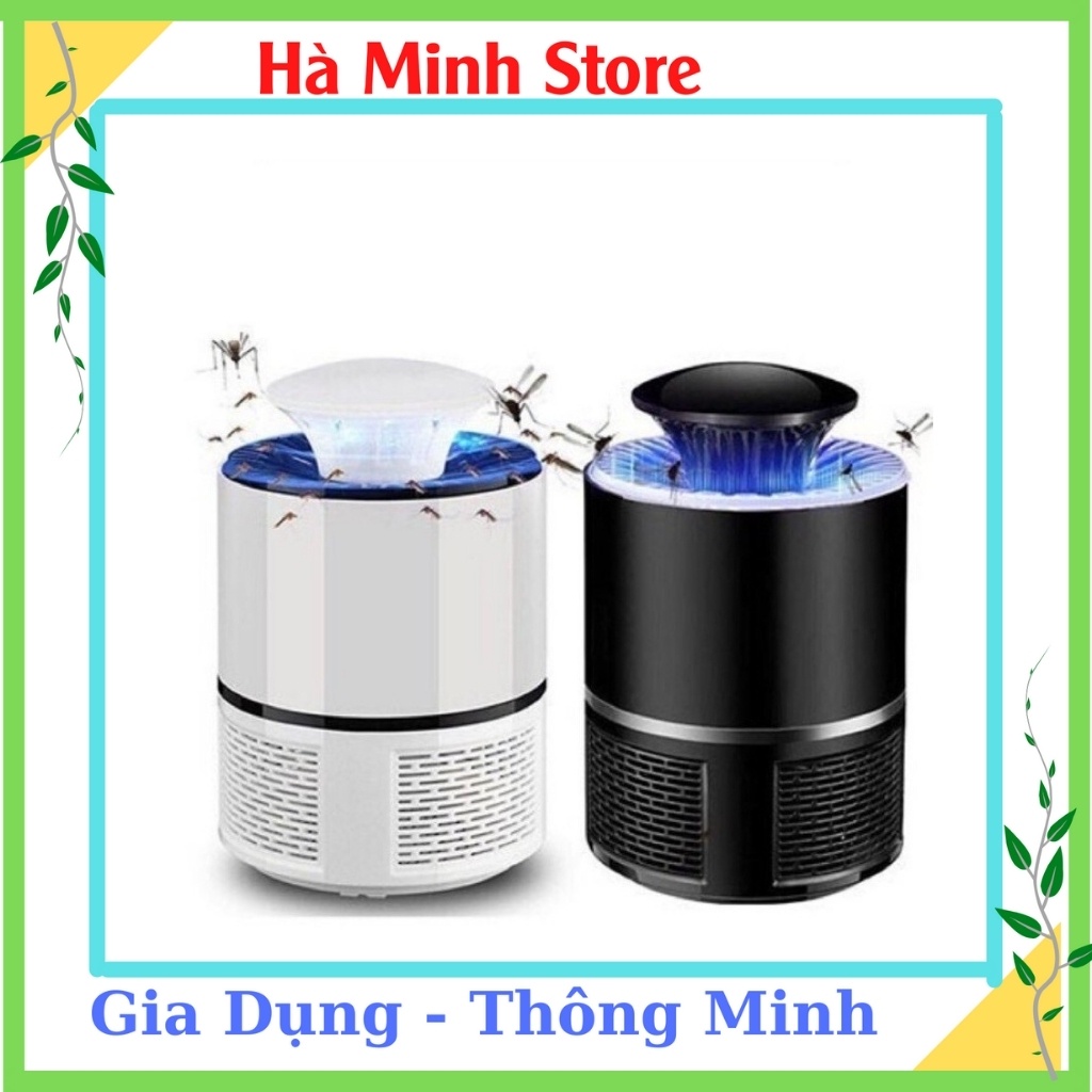 Đèn Bắt Muỗi Côn Trùng Hình Trụ, Cổng USB, Công Nghệ Đèn Led Hồng Ngoại Thông Minh - Máy Bắt Muỗi Gia Dụng Hà Minh