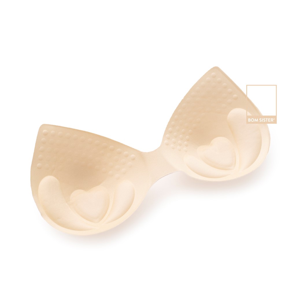 [Mã FAFRINW11 giảm 8% đơn 99K] Áo lót thể thao không gọng cotton viền ren màu trơn nâng ngực tự nhiên BOM SISTER BR1005 | BigBuy360 - bigbuy360.vn