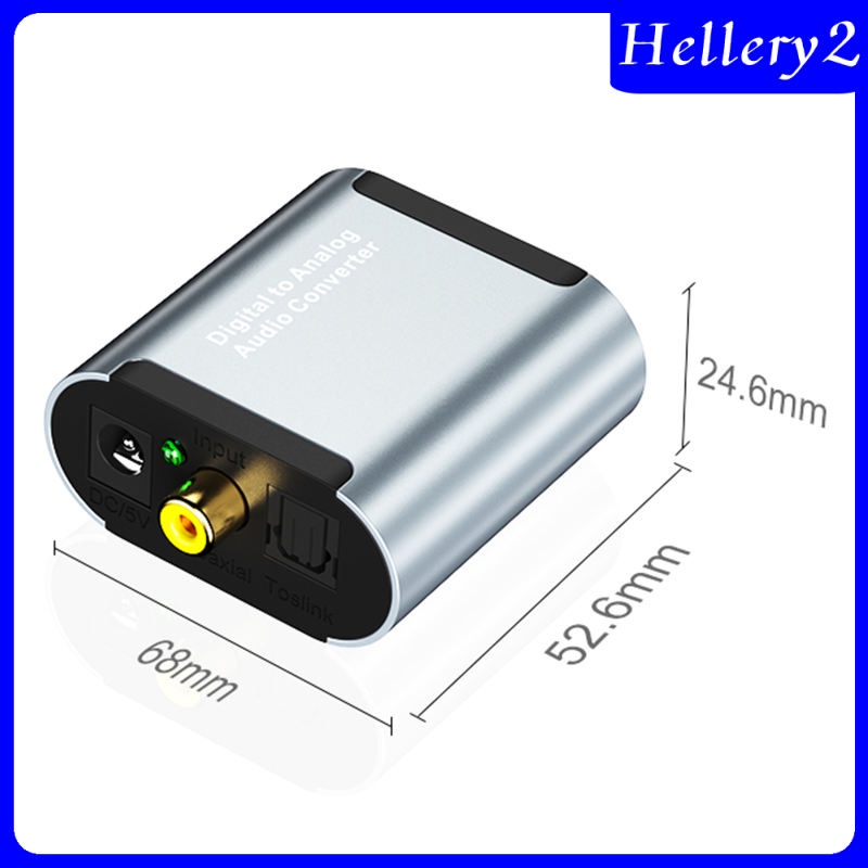 Digital Optical to Analog Analogue Audio Converter with Optical cable | BigBuy360 - bigbuy360.vn