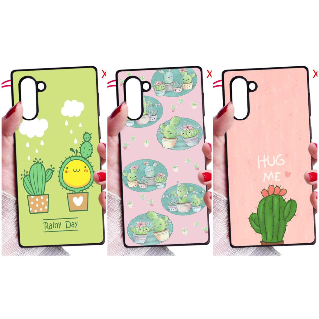 Ốp Lưng Samsung Đủ Dòng Dẻo Xương Rồng Dễ Thương cho Note4/Note5/Note8/Note9/Note10/Note 10Plus/S20/S20 Plus/S20 Ultra