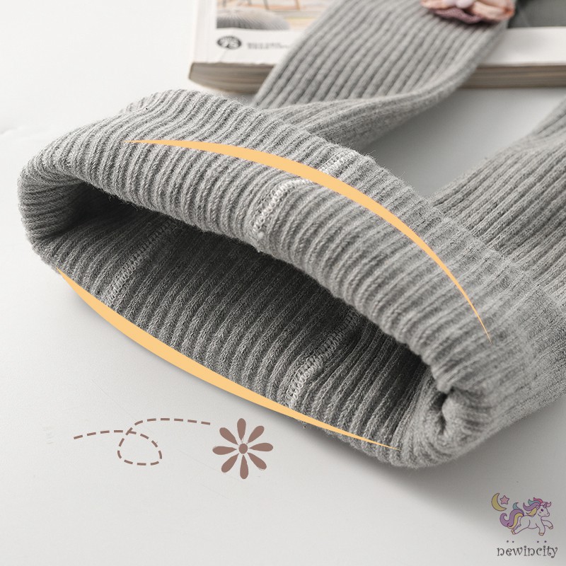 Quần legging dệt kim hoạ tiết hoạt hình đáng yêu cho bé gái