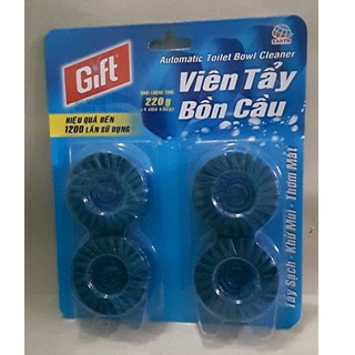 Viên tẩy bồn cầu Gift,thả bồn cầu diệt khuẩn,khử mùi hôi tolet