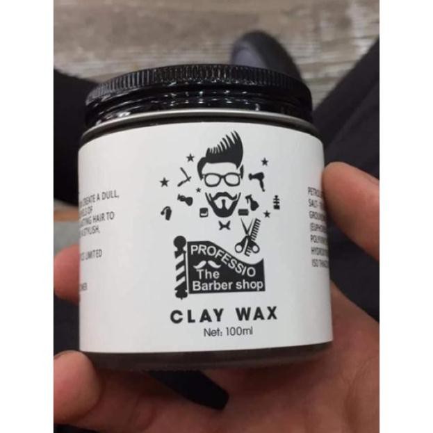 Sáp Vuốt Tạo Kiểu Tóc Clay Wax Professio The Barber Shop 100ml