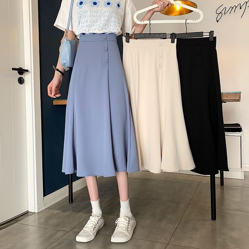Chân Váy Maxi Dáng Chữ A Dài 80cm