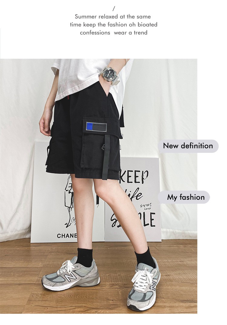 Quần Short Ống Thẳng Phong Cách Hip Hop Thời Trang Mùa Hè Cho Nữ 2021 | BigBuy360 - bigbuy360.vn