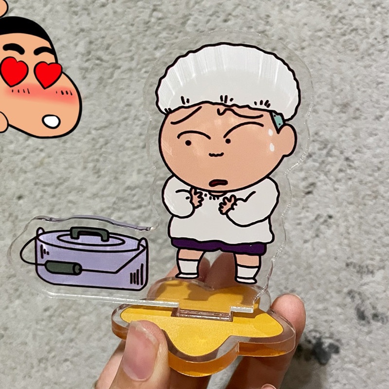 Standee chủ đề nhân vật hoạt hình Crayon Shin-Chan bằng acrylic nhiều kích thước tùy chọn