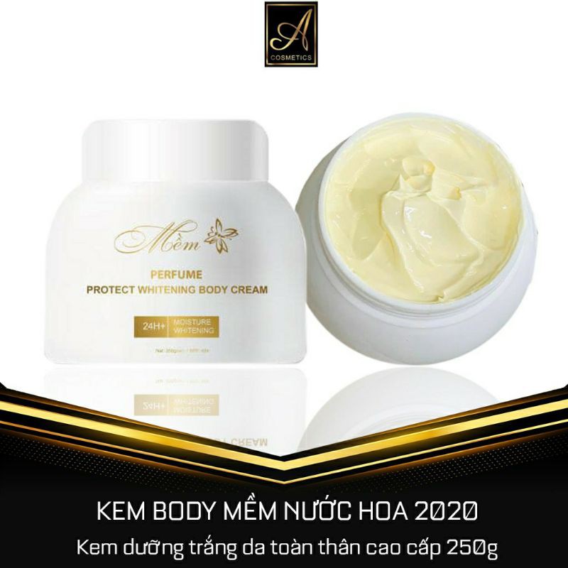 [CAM KẾT CHUẨN] Kem Body Mềm Nước Hoa A COSMETICS Thế Hệ Mới Siêu Dưỡng Trắng Mịn Da Toàn Thân