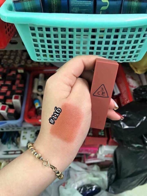 Chính Hãng SON LÌ 3CE MOOD RECIPE MATTE LIP COLOR 115,116,909