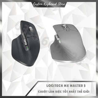Chuột logitech mx master 3 - pin 70 ngày - điều khiển 3 thiết bị - chuột làm việc tốt nhất thế giới