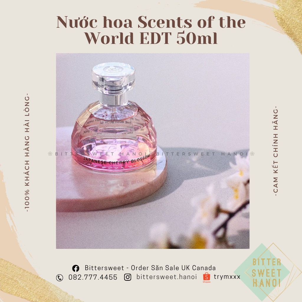 Nước hoa The Body Shop EDT Scents of the World Eau de Toilette 50 | 100ml