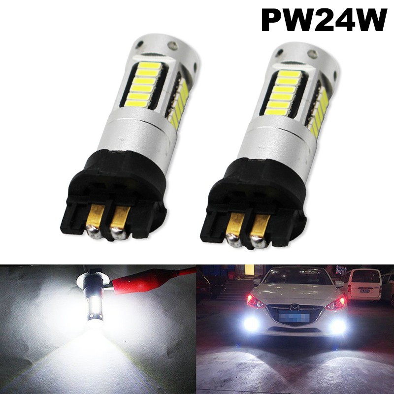 Set 2 Bóng Đèn led Sương Mù 6500k 30smd h1 h3 881 880 12v Cho Xe Hơi