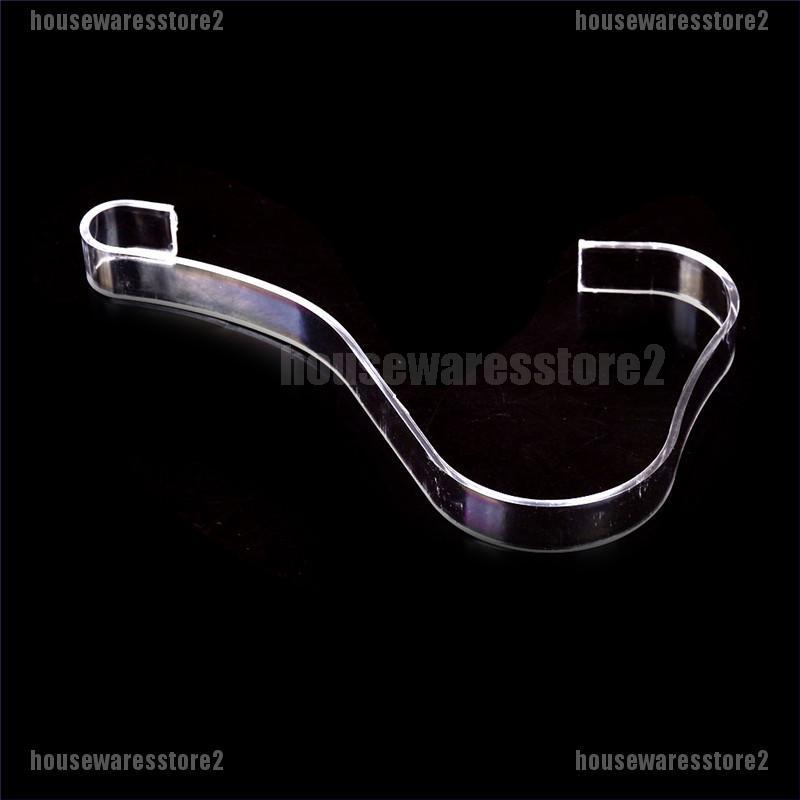 Bộ 4 Giá Nhựa Acrylic Trong Suốt Trưng Bày Giày Tiện Dụng