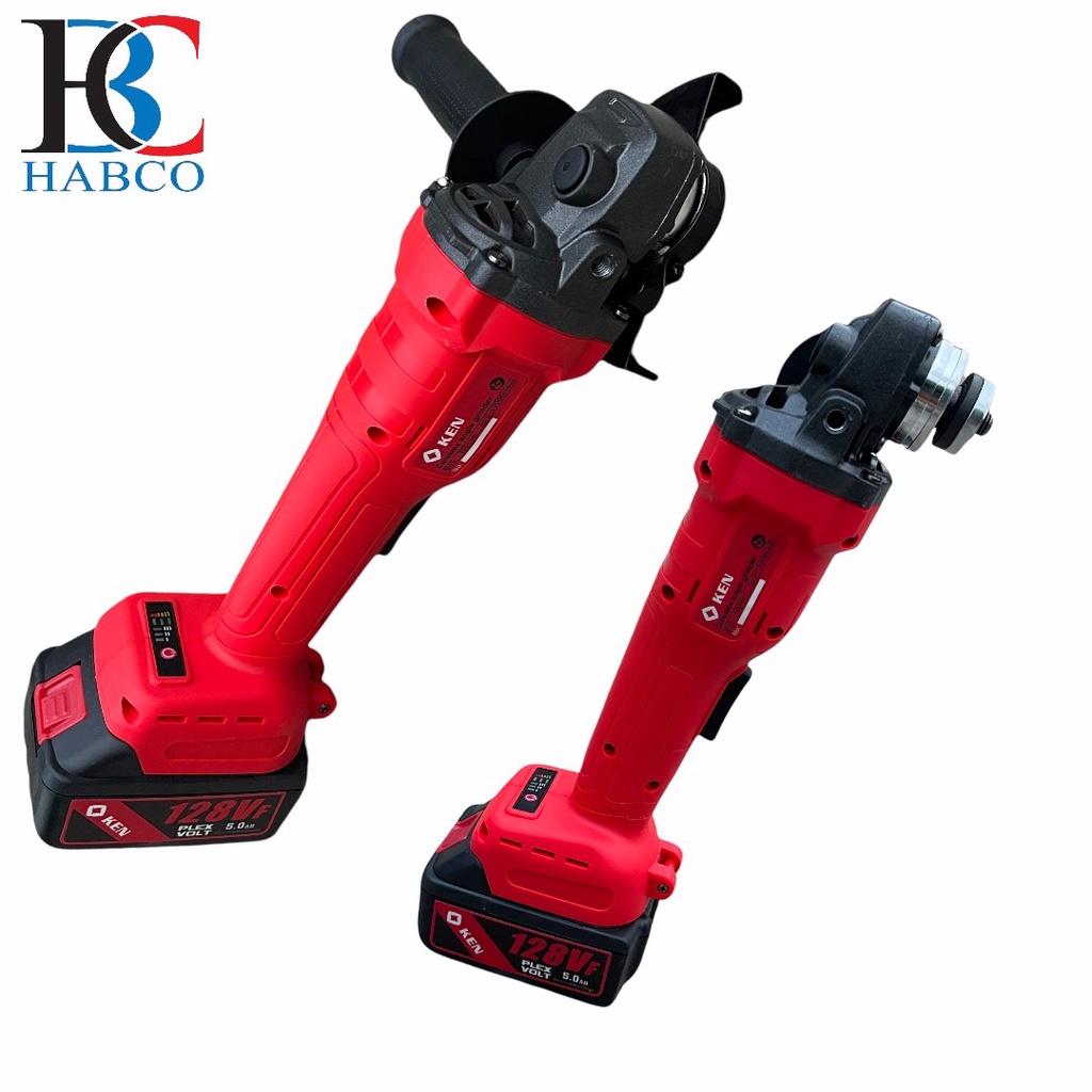 Máy mài cắt dùng Pin KEN motor Từ không chổi Than 2 Pin