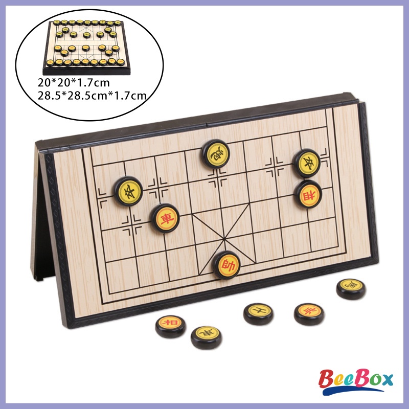 Chinese Chess Chinese Chess Game PVC Plastic Board Game for Two Players