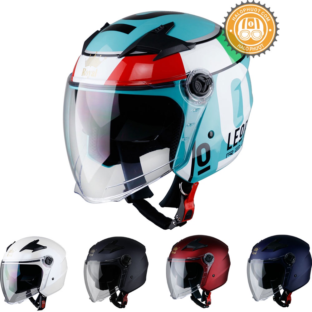 [Chính hãng] Mũ bảo hiểm ROYAL M268 2 kính