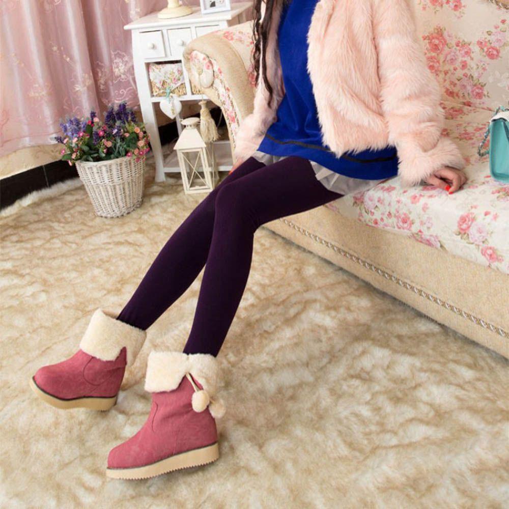 DANILO Quần Legging Giả Len Dày Dặn Thời Trang Thu Đông Cho Nữ