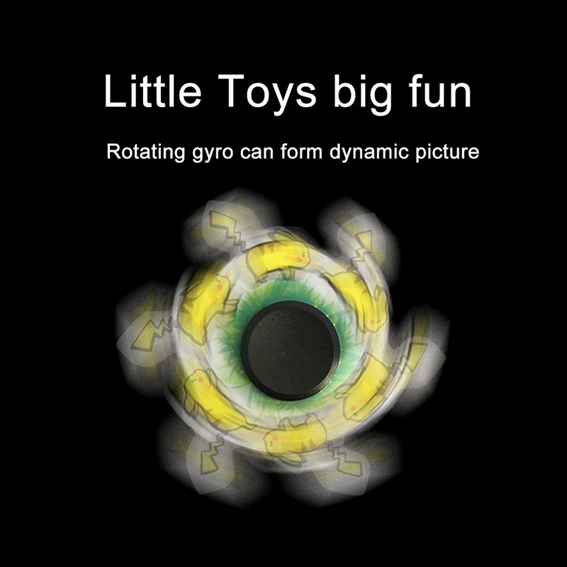 (Mới) Con Quay Đồ Chơi Fidget Spinner Hoạt Hình Cho Người Lớn / Trẻ Em