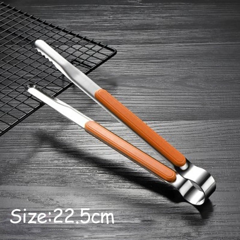 Kẹp Gắp Thức Ăn Bằng Thép Không Gỉ Tay Cầm Nhựa Chống Bỏng Tiện Dụng Cho Nhà Bếp | BigBuy360 - bigbuy360.vn