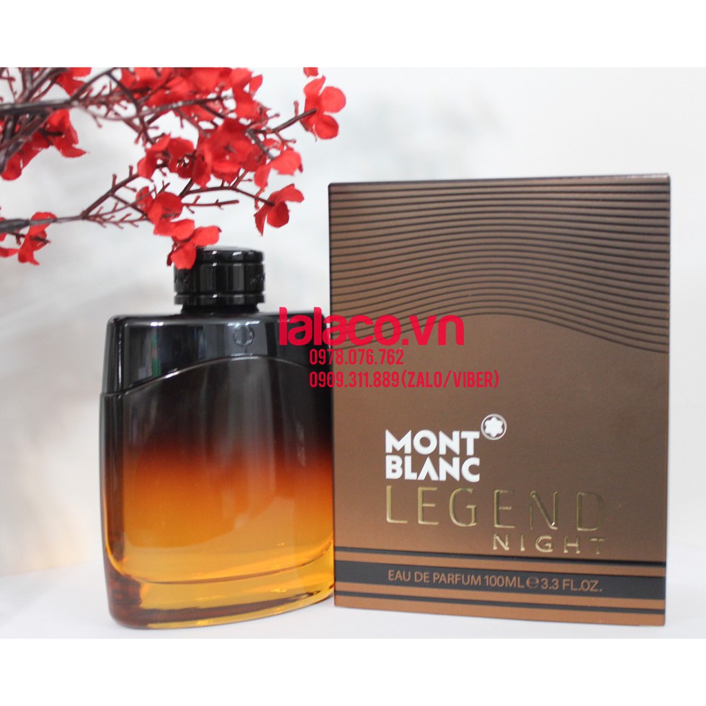 Nước Hoa Nam Montblanc Legend Night EDP 100nml