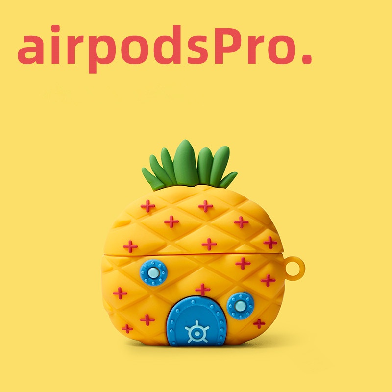 Vỏ bảo vệ hộp sạc tai nghe nhiều hình dạng dễ thương thích hợp cho AirPods 1 2 Pro & Inpods 12 13