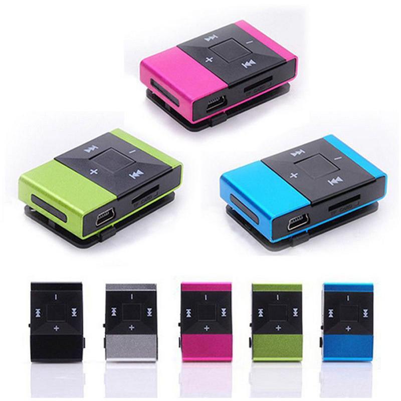 Máy nghe nhạc mp3 mini hỗ trợ thẻ nhớ 8gb micro sd / tf