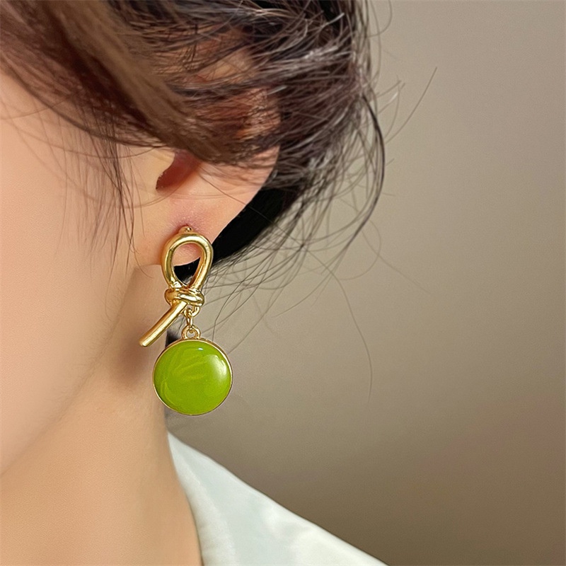 Hoa tai bạc s925 màu sắc đơn giản dễ phối đồ thời trang xuân hè cho nữ G020