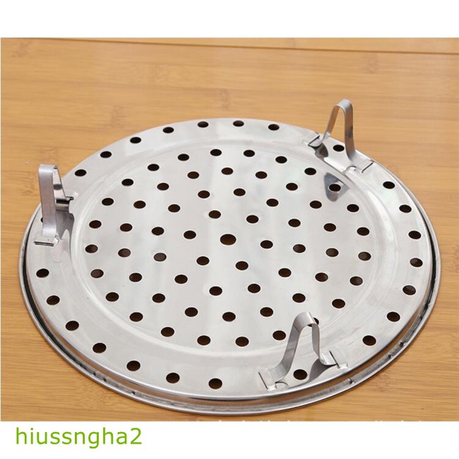 [RẺ VÔ ĐỊCH] Khay / Xửng / Vỉ Hấp Inox Đa Năng 3 Chân Giá Đỡ Hấp Bánh, Bánh Bao, Hải Sản Vừa Nhanh Vừa Tiện