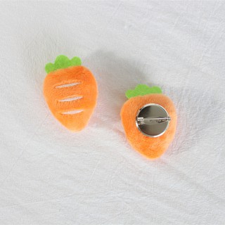 Móc khóa cà rốt bông cute - MK004