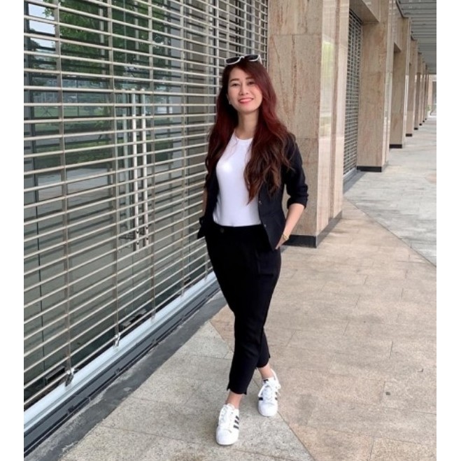 BỘ VEST CÔNG SỞ NỮ CAO CẤP LINH CHI VẢI TUYẾT MƯA FORM ÔM CHUẨN ĐẸP ĐƯỢC ĐỎI TRẢ THOẢI MÁI | BigBuy360 - bigbuy360.vn