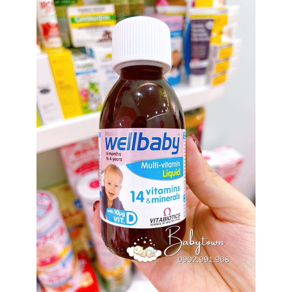 VITAMIN TỔNG HỢP WELLBABY (DATE 11/2023)
