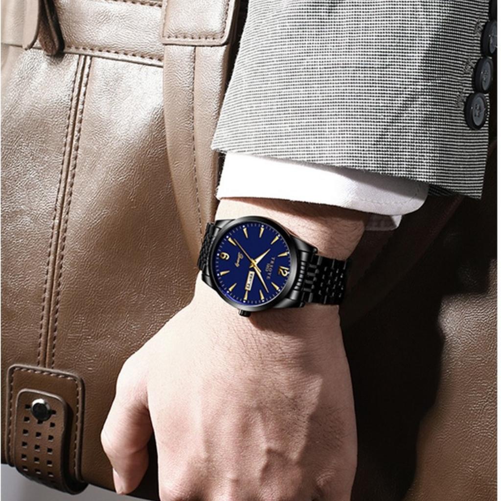 Đồng hồ nam chính hãng TRSOYE, Đồng hồ kim thời trang phong cách cổ điển bền vững | BigBuy360 - bigbuy360.vn