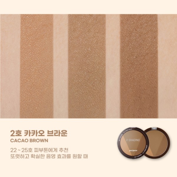 [Peripera] Phấn Tạo Khối Hiệu Ứng Tự Nhiên - Ink V Shading blusher 9.5g | BigBuy360 - bigbuy360.vn