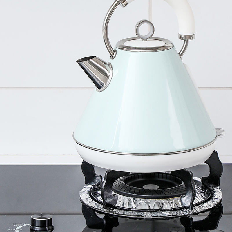 Set 10 Miếng Lót Bếp Ga Làm Từ Foil Nhôm Có Thể Tái Sử Dụng | BigBuy360 - bigbuy360.vn