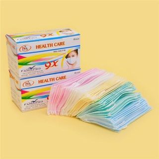 Combo 3 hộp khẩu trang ngũ sắc 5 màu siêu đẹp