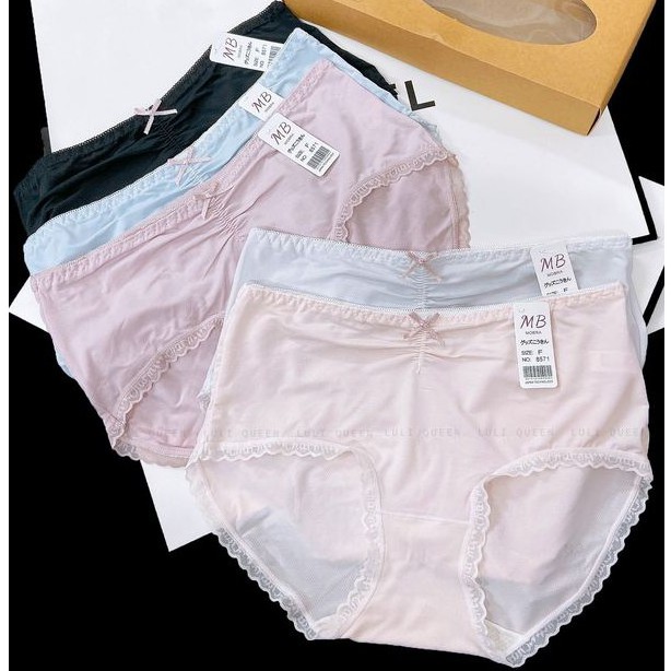 Quần lót MB set 5 Cotton mềm mại thân thiện với da, Đũng lót cotton kháng khuẩn bảo vệ sức khoẻ 8571