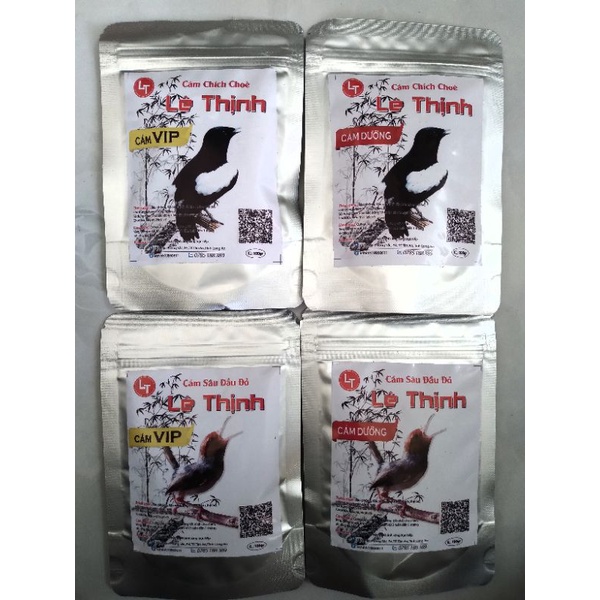 Cám sâu đầu đỏ Lê Thịnh  100g
