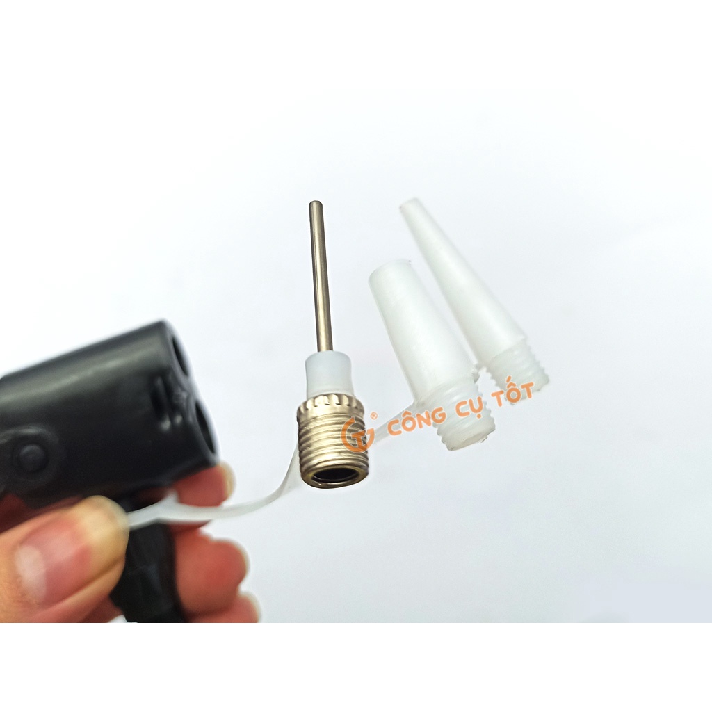 Bơm xe đạp, xe máy bằng tay dung tích 180cc LS+