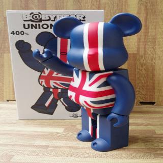 Creative Bearbrick Action Figure High Quality The Union Jack Flag Style