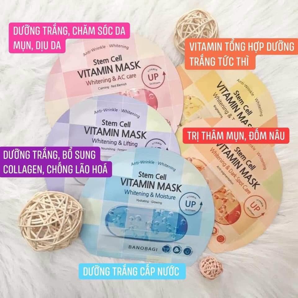 Mặt Nạ Vita Genic BANOBAGI JELLY MASK Mẫu mới 2020