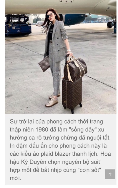 Áo vest Blazer kẻ 2 lớp - Hàng đẹp