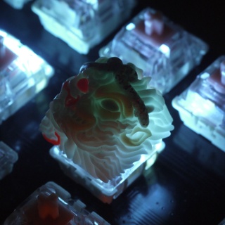 Nút bàn phím cơ Wukong White Flamer