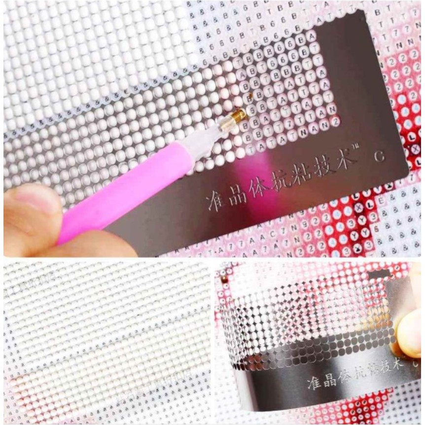 THƯỚC LÀM TRANH ĐÍNH ĐÁ SIÊU THẲNG 13 CM , DỤNG CỤ LÀM TRANH ĐÍNH ĐÁ
